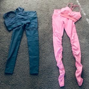 Two adorable active sets by Alo Yoga